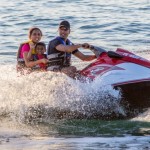 People on jet skis